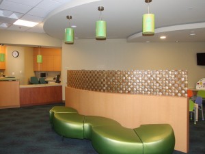 lobby of CHOC Urology center