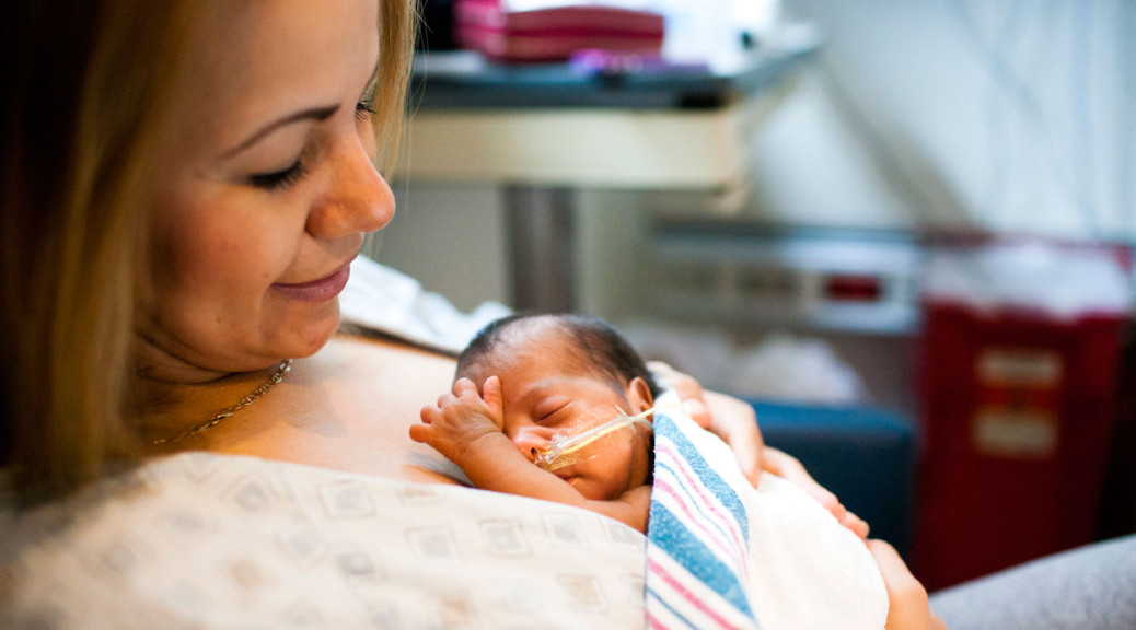 small baby at birth