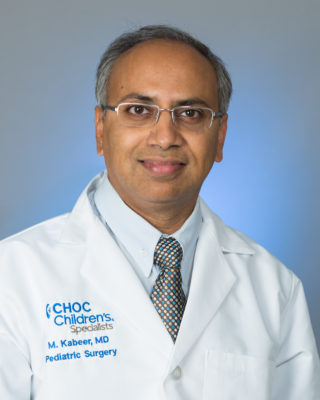 Dr. Mustafa Kabeer, pediatric surgeon at CHOC Children’s